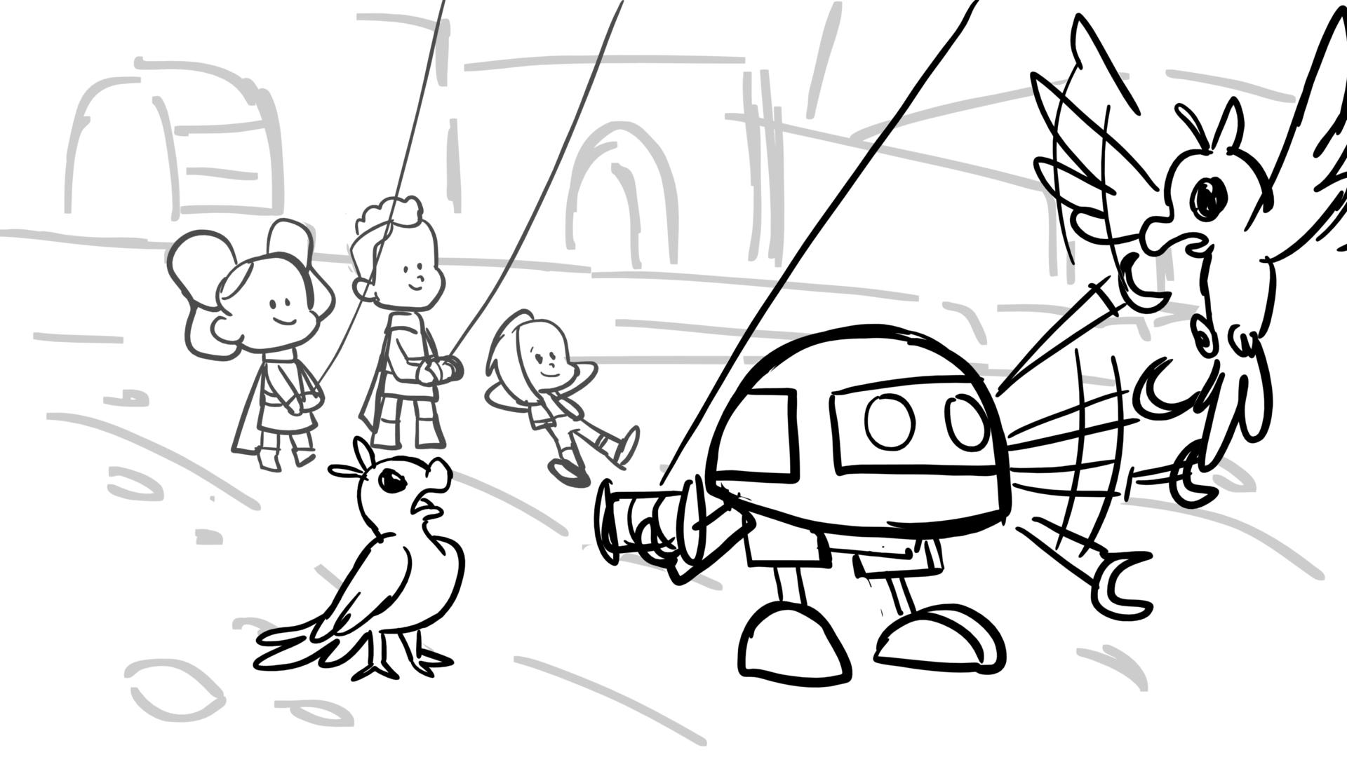 Fun with Nubs — Ep. 119, lámina 014, storyboard by Melissa Ballesteros